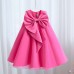 【2Y-8Y】Girl Elegant Solid Color Puffy Mesh Formal Dress