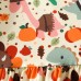 【9M-4Y】Girl Cute Thanksgiving Cartoon Pumpkin Print Long Sleeve Dress