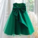 【2Y-8Y】Girl Elegant Solid Color Puffy Mesh Formal Dress