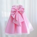 【2Y-8Y】Girl Elegant Solid Color Puffy Mesh Formal Dress