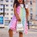 【18M-9Y】Girl Sweet Color Three-dimensional Flower Sleeveless Dress - 33179