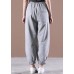 Stylish Grey Graphic Jogging Summer Cotton Pants